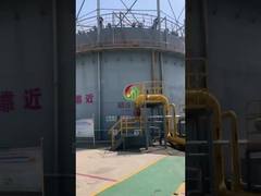 projeto do biogás do estrume animal