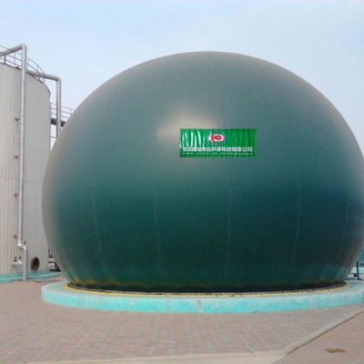 Planta de flutuação do biogás do suporte de gás do PVC do PES verde do suporte de gás da membrana