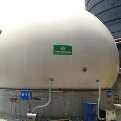 qualidade  PES PVC PDFE Double Membrane Biogas Holder Gas Holder In Biogas Plant fábrica