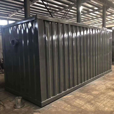 qualidade  Laboratory FRP Containerized Wastewater Treatment Plant For Hotel fábrica