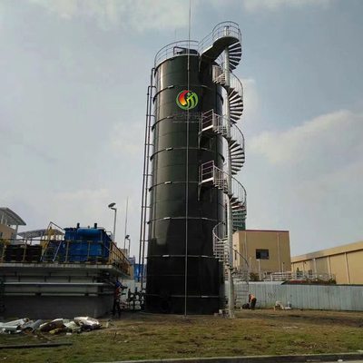 Desempenho alto da segurança do tanque anaeróbico orgânico do digestor da eliminação de resíduos