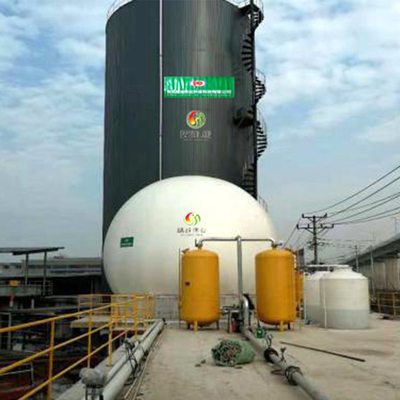 Planta do biogás do estojo compacto da tecnologia de produção do biogás no mundo
