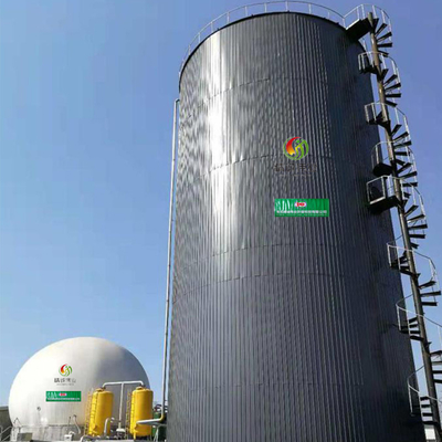 Planta do biogás do estojo compacto da tecnologia de produção do biogás no mundo