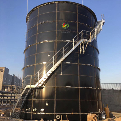 Bio biogás comprimido do projeto do gás como a energia renovável