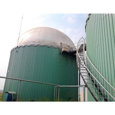 Projeto da planta do biogás com alto nível da automatização