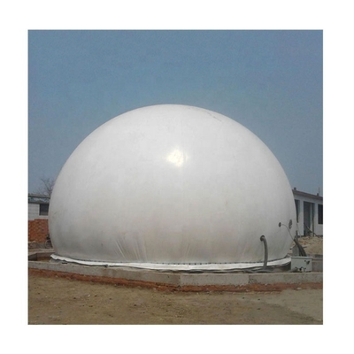 Planta de biogás 0,7 mm-1,5 mm Suporte de gás para tratamento de águas residuais