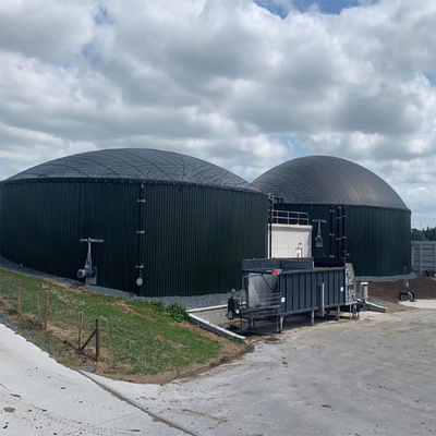 Sistema de produção de biogás durável com chapa de aço Q235B