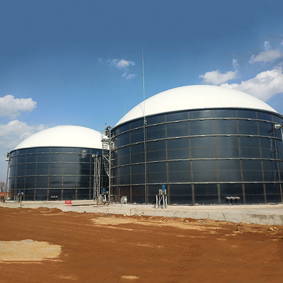 Sistema de produção de biogás durável com chapa de aço Q235B