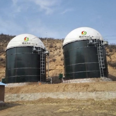 Reator de leito fluidizado anaeróbico de agitação de circulação interna para biogás e águas residuais