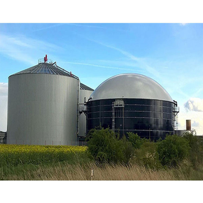 Tanque automático de armazenamento de gás para a indústria do biogás e das águas residuais
