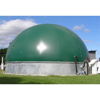 Detentor de biogás de controlo automático com materiais especiais anticorrosivo