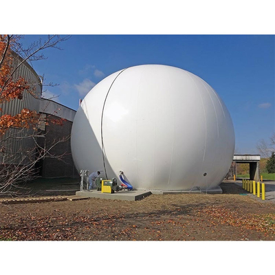 Detentor de biogás de controlo automático com materiais especiais anticorrosivo