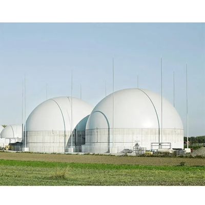 PES PVC PDFE Material Detentor de Gás de Biogás Antirruste Para Gás de Armazenamento