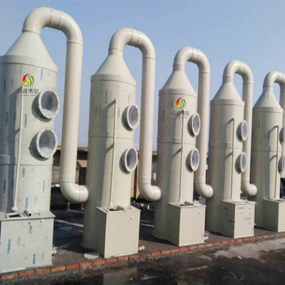 Equipamento do tratamento do gás de desperdício do óleo da torre de pulverizador do purificador do SO2 H2S