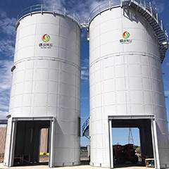 Biogás anaeróbico do reator de leito fluidizado UASB do estrume da galinha