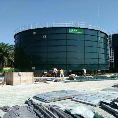 Plantas de 1 energia renováveis do reator anaeróbico do central elétrica do biogás do MW