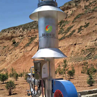 O alimento desperdiça o biogás pequeno do balão do biogás à planta da conversão de CNG