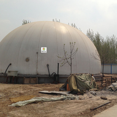 Suporte de gás PDFE de Anaerobiosis o bio Containerised a planta do biogás flexível