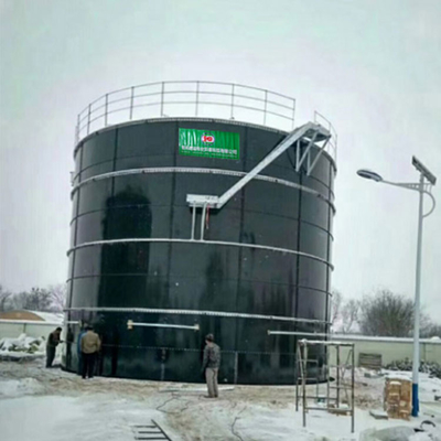 Tanque anaeróbico do digestor do reator de CSTR para plantas de tratamento de águas residuais de gerencio