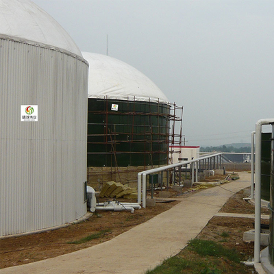 Bioreactor agitado contínuo do tanque da planta anaeróbica de Biodigester do CO2 do tanque do digestor CH4