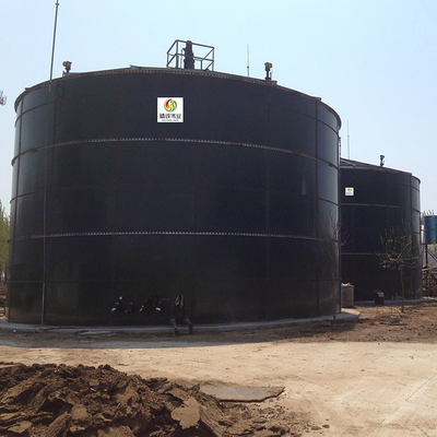 Planta comercial expandida do biogás do tratamento de águas residuais granulado da cama EGSB da lama