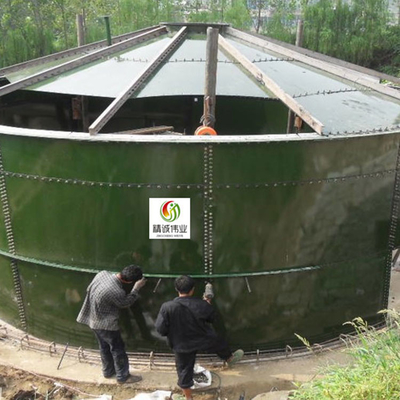 Planta comercial expandida do biogás do tratamento de águas residuais granulado da cama EGSB da lama