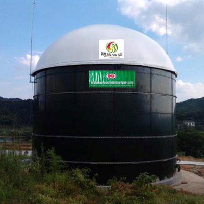 Planta de flutuação do biogás do suporte de gás do PVC do PES verde do suporte de gás da membrana