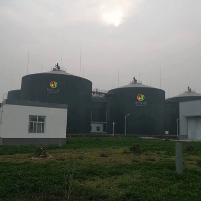 Digestor anaeróbico do equipamento CSTR do digestor com permutador de calor